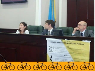 Велосипедна концепція Києва: методи роботи