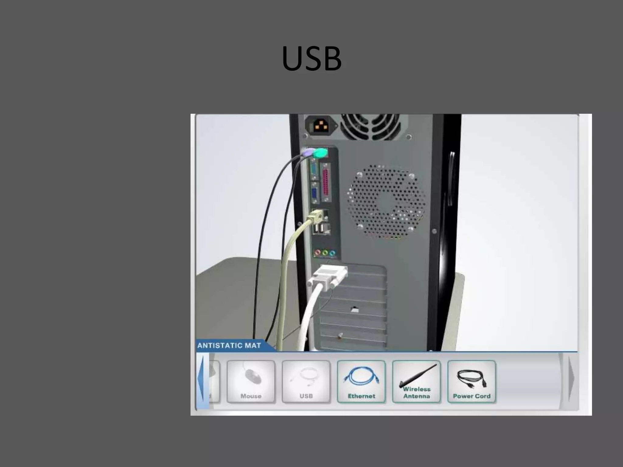 USB
 