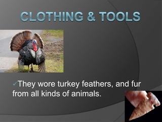 They made pictures on things.