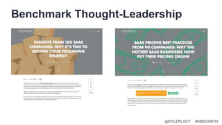 #INBOUND16@KYLEPLACY
Peer Thought-Leadership
 