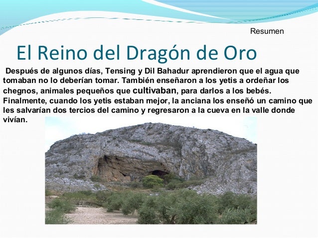 El reino del dragón de oro