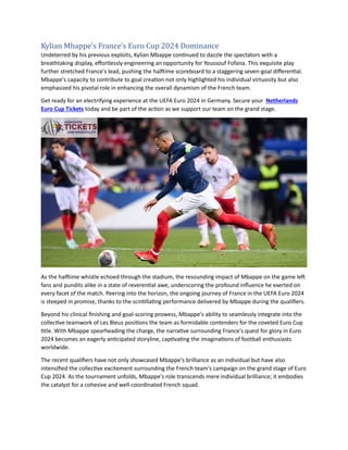 The Profound Impact Of Football On French Society