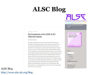 ALSC Blog ALSC Blog http://www.alsc.ala.org/blog   