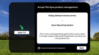 Interactive Kyna 1.0 Operating System Installation Simulation in ...