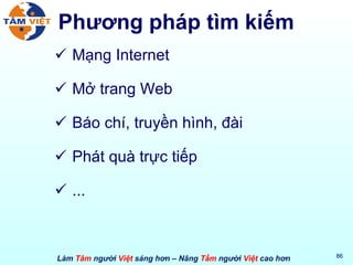 Phương pháp tìm kiếm Mạng Internet Mở trang Web Báo chí, truyền hình, đài Phát quà trực tiếp ... 