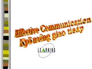 Ky nang giao tiep   oralcommunication