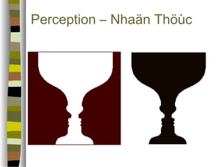 Perception – Nhaän ճöù 
 
