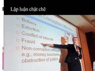 Lập luận chặt chẽ
 