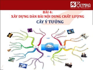 BÀI 4:
XÂY DỰNG DÀN BÀI NỘI DUNG CHẤT LƯỢNG
51
CÂY Ý TƯỞNG
 