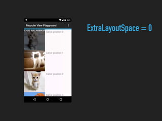 ExtraLayoutSpace of RecyclerView Slide 7