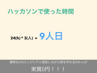 24(h) * 3( ) = 9
iOS 24h+α  
0
 