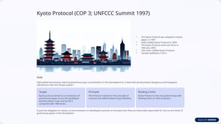Comprehensive Overview of the Kyoto Protocol, IPCC, and Global ...