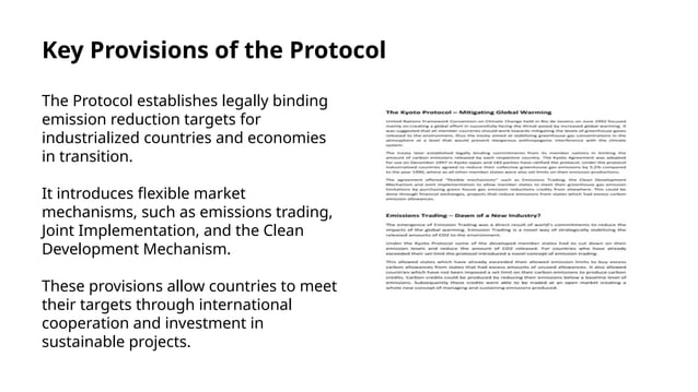 Picture of Kyoto Agreement And Protocol (Carbon Trading) | PPT