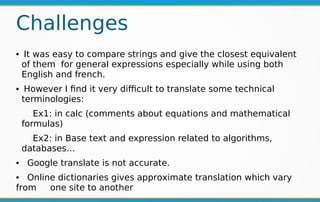 First Stages and challenges of LibreOffice Translation in Hausa ...