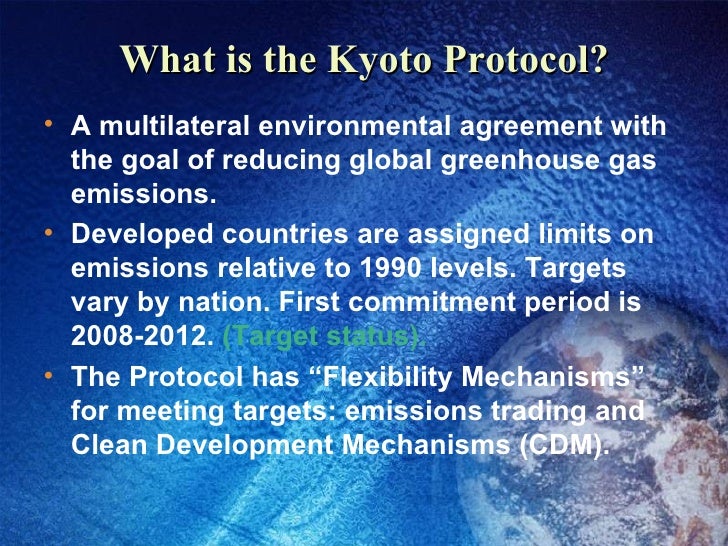 understanding the kyoto protocol Rob coppock implementing the kyoto protocol the current plan to execute the kyoto protocol will waste vast sums of money for little environmental gain. understanding the kyoto protocol Rob coppock implementing the kyoto protocol the current plan to execute the kyoto protocol will waste vast sums of money for little environmental gain.