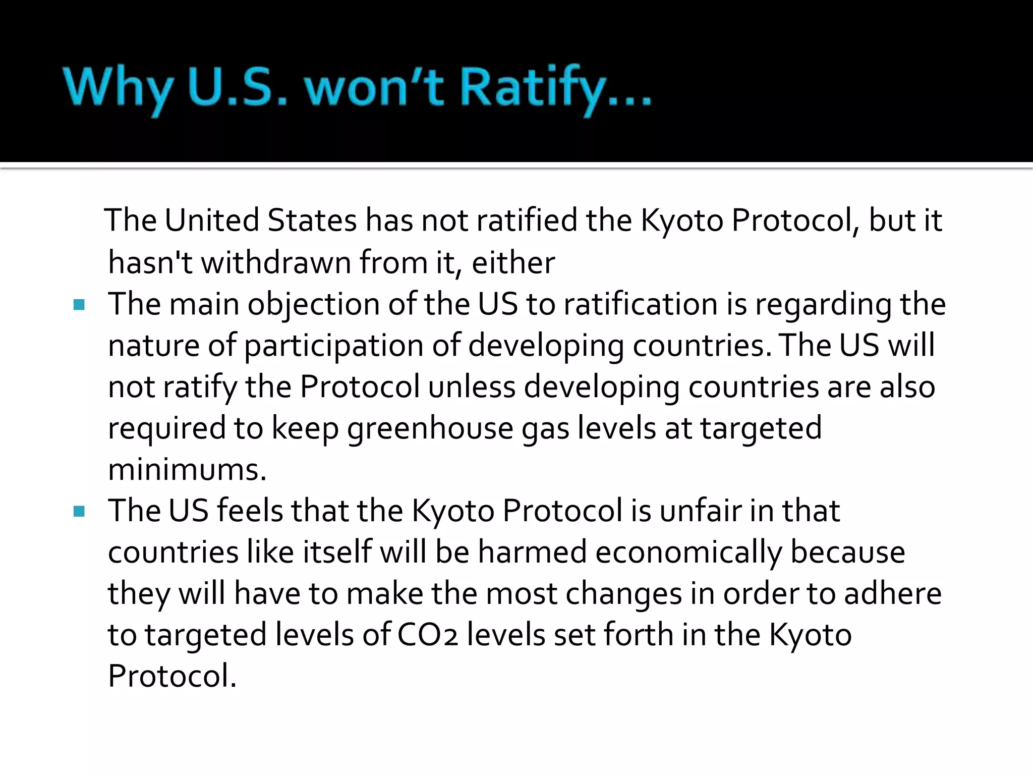 Kyoto protocol | PPTX