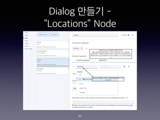 Dialog ??? -
Locations Node
101
 