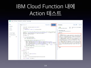 IBM Cloud Function ??
Action ???
228
 