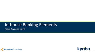 Cash Management Structures: Why in-House Banking and Netting are a Must ...