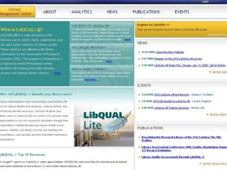 Association of Research Libraries http://www.arl.org 
 