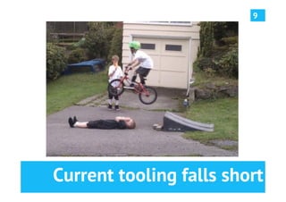 9




Current tooling falls short
 