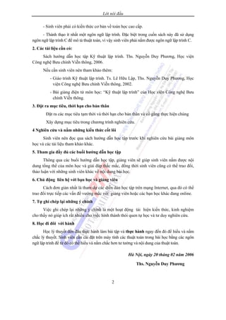 Ky thuat lap trinh | PDF