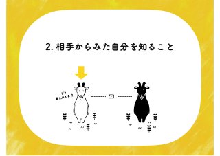 2. 相手からみた自分を知ること
どう
思われてる？
 