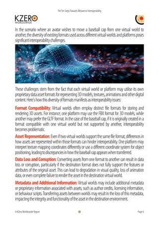 The Ten Steps Towards Metaverse Interoperability | PDF