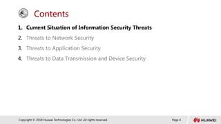 105 Common information security threats | PPTX