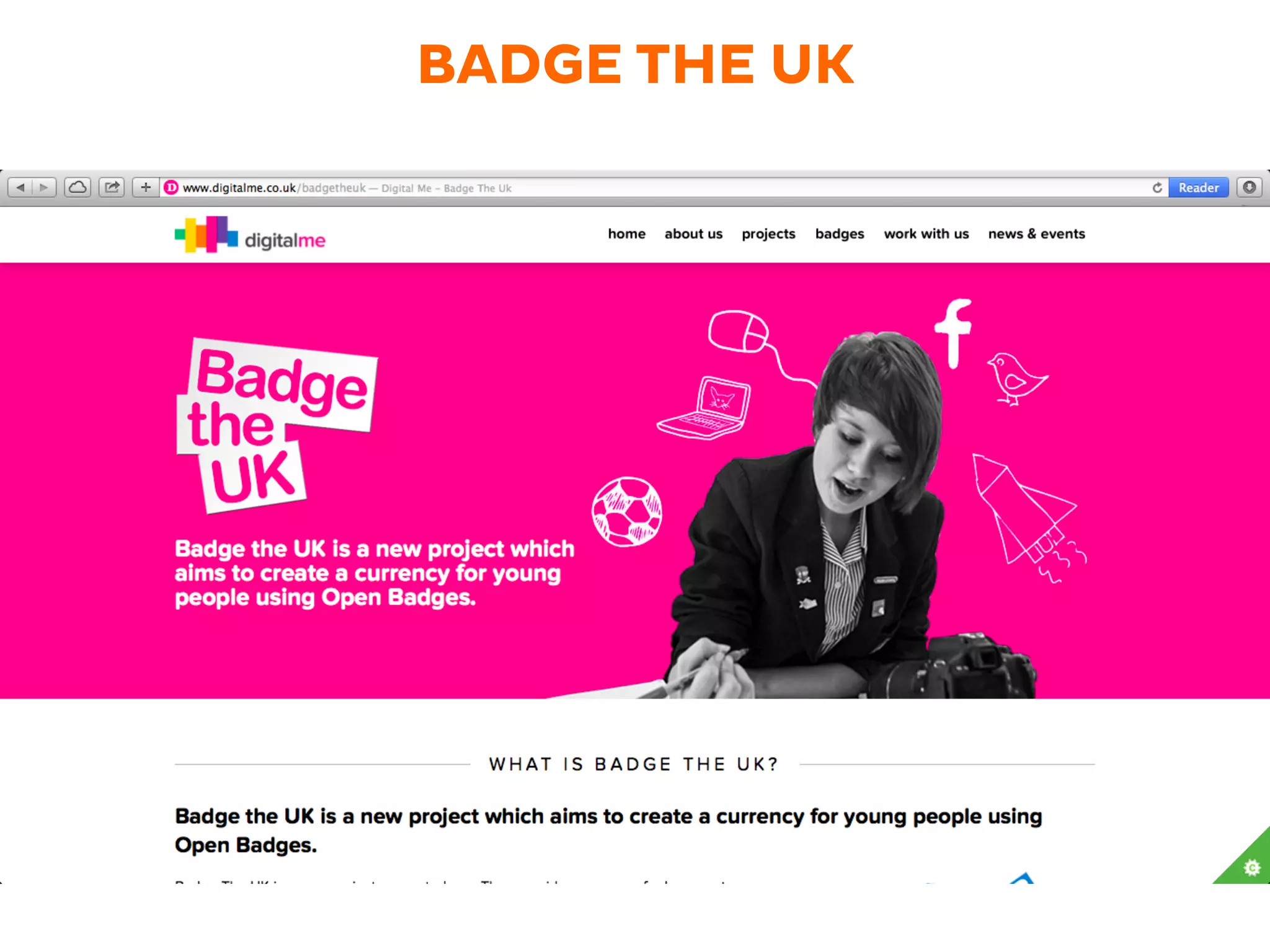 BADGE THE UK
 