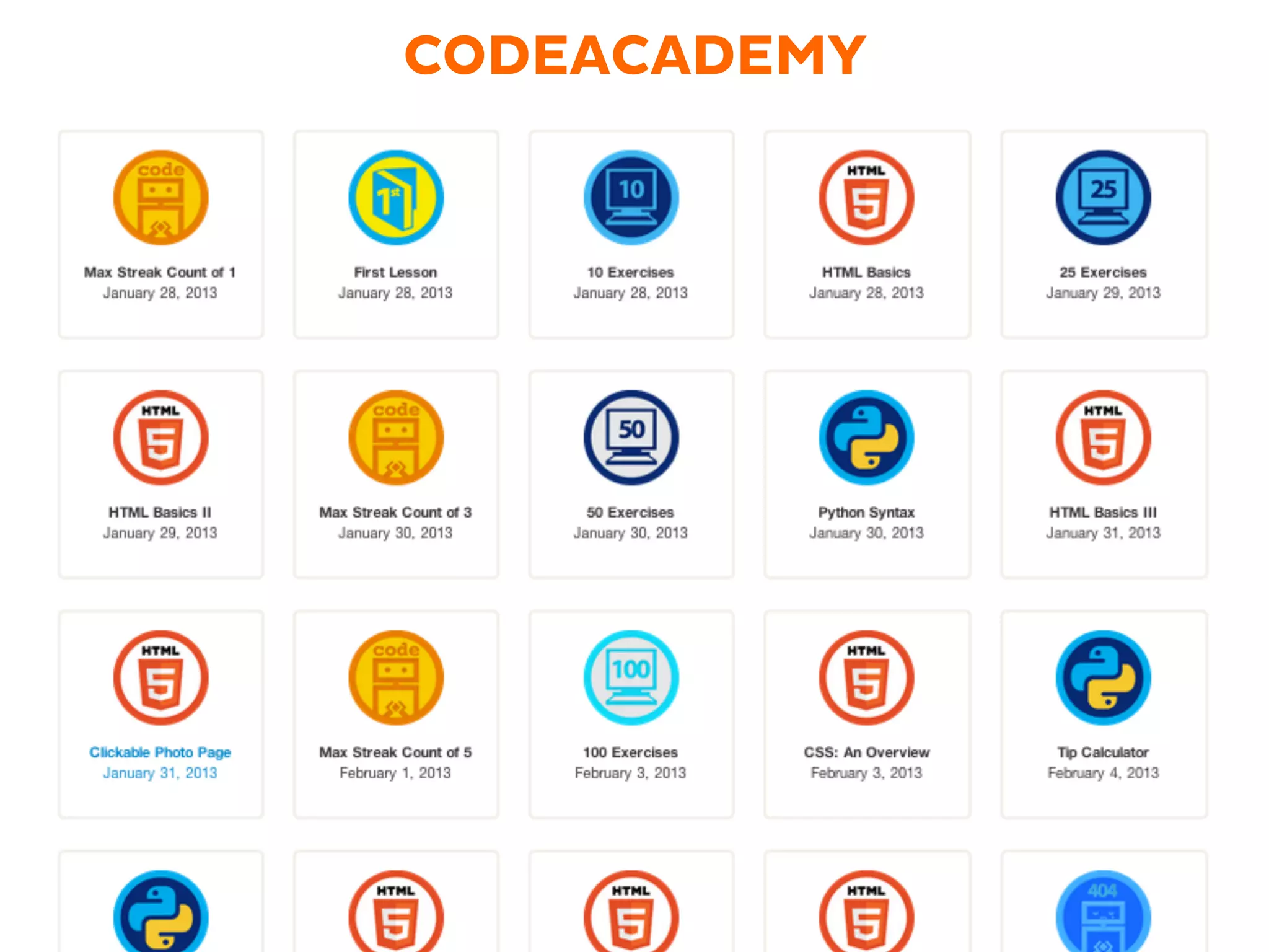 CODEACADEMY
 