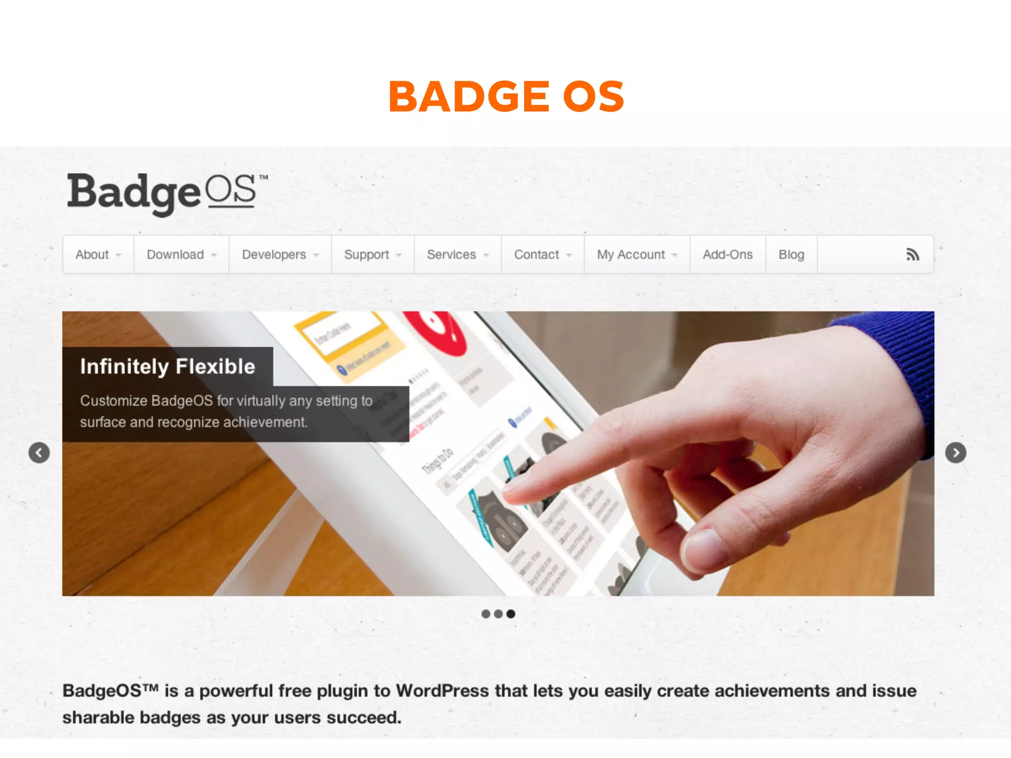 BADGE OS
 