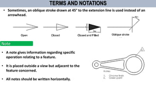 Engineering Drawing Method of Dimensioning | PDF