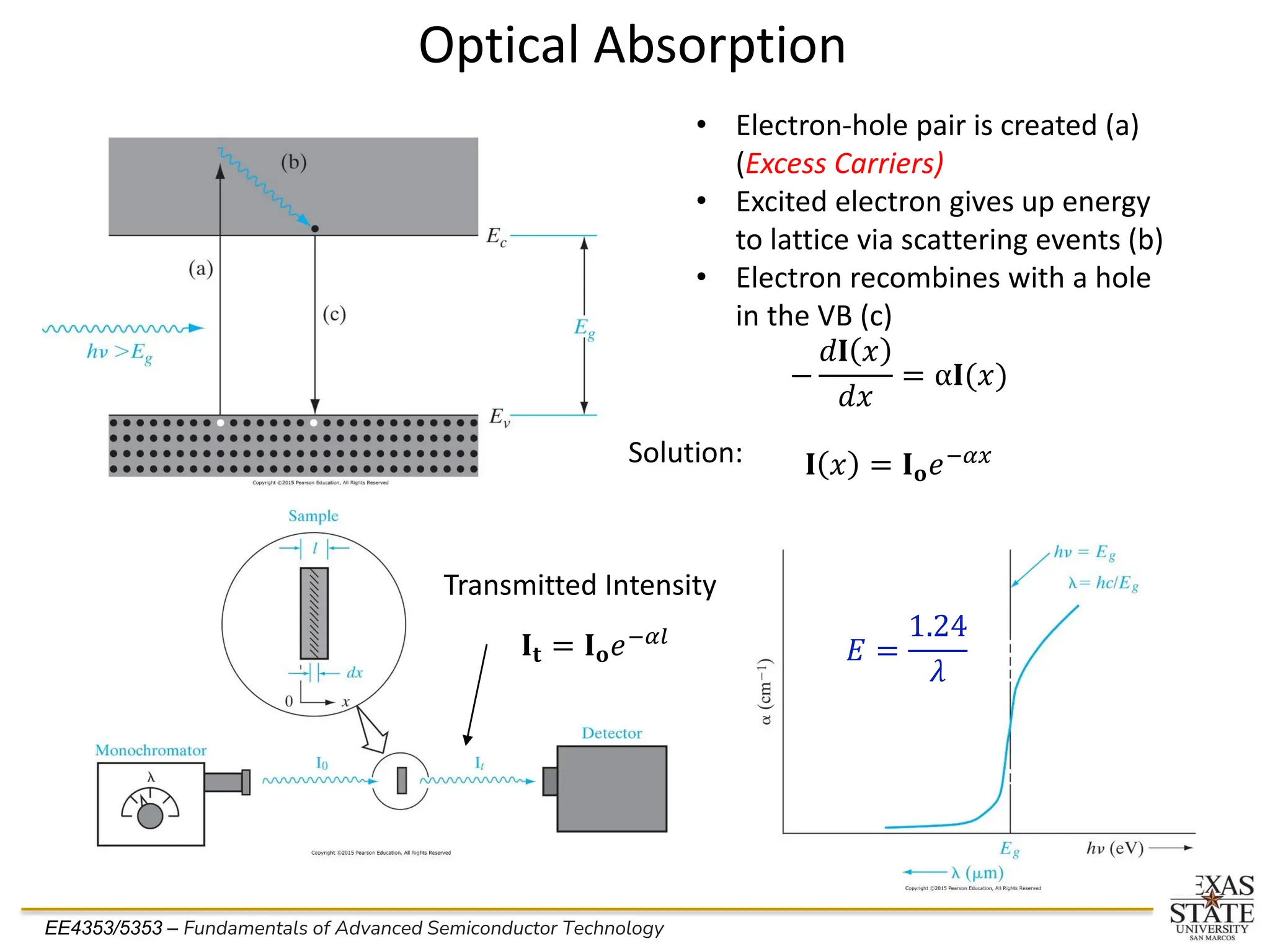 The Carrier Diffusion of a Semiconductor | PDF