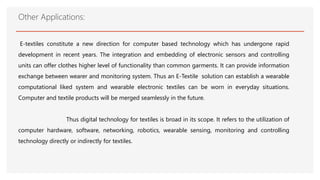 Application area of Computer Technology in Apparel Manufacturing | PPTX