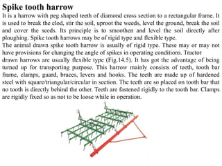 Triangular Vs Rectangular Spikes Comprehensive Overview of Primary and Secondary Tillage Equipments and ...