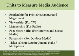 L 10 Media Strategies and Media Planning