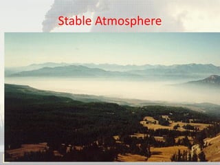 Stable Atmosphere

 