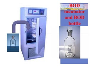 BOD
incubator
and BOD
bottle
 
