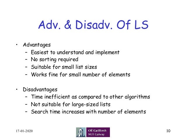 linear search and binary search