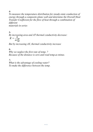 Linear heat conduction | PDF