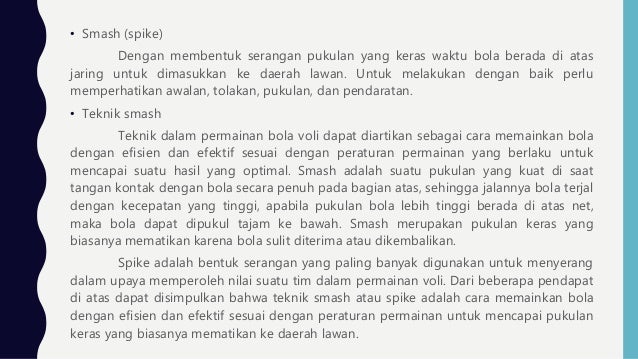 Ppt Tentang Bola Voli