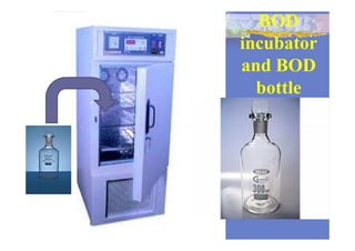 BOD
incubator
and BOD
bottle
 