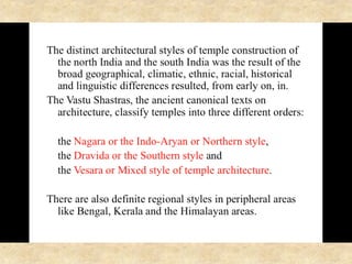 INDIAN TEMPLE ARCHITECTURE