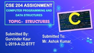 STRUCTURES IN C PROGRAMMING | PPT
