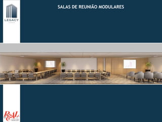 SALAS DE REUNIÃO MODULARES
 