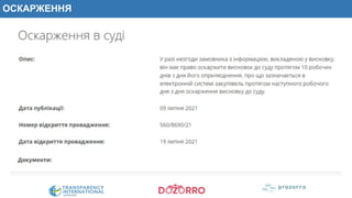 ОСКАРЖЕННЯ
 