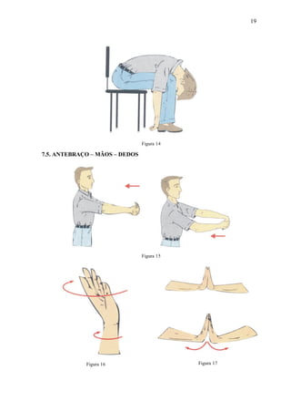 19
Figura 14
7.5. ANTEBRAÇO – MÃOS – DEDOS
Figura 15
Figura 16 Figura 17
 