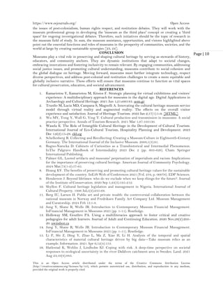 The Role of Museums in Shaping Cultural Heritage (www.kiu.ac.ug) | PDF