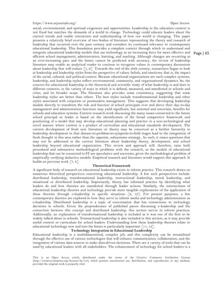 The Role of Technology in Enhancing Educational Leadership (www.kiu.ac ...